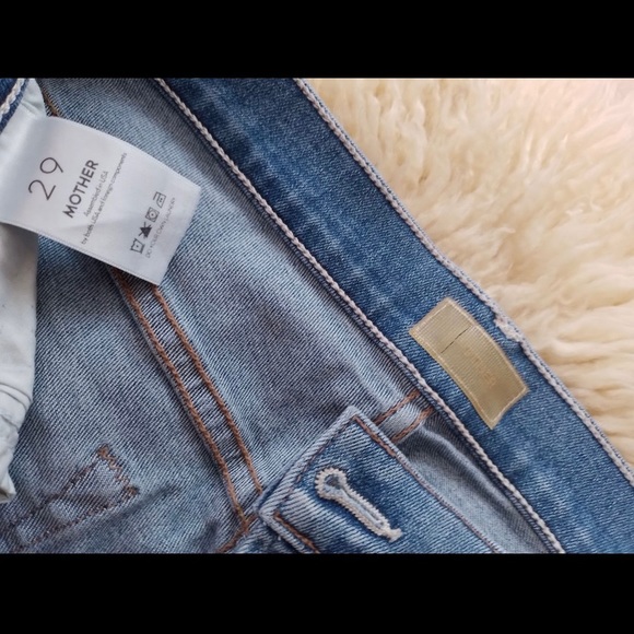 Mother Denim Undone Hem Tootsie jean - Picture 11 of 14